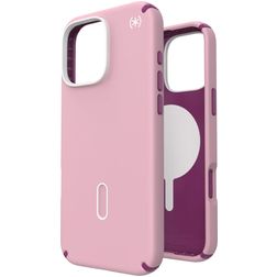 Speck Presidio2 Pro iPhone 16 Pro Max MagSafe Plastique rigide Coque arrière Antichoc - Rose
