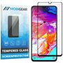 Mobigear Premium Samsung Galaxy A70 Verre trempé Protection d'écran - Compatible coque - Noir