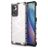 Mobigear Honeycomb Coque OPPO Find X5 Lite Coque arrière Rigide Anti-Chocs - Blanc