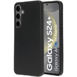 Mobiparts Classic Coque Samsung Galaxy S24 Plus Coque arrière en TPU Souple - Matt Black