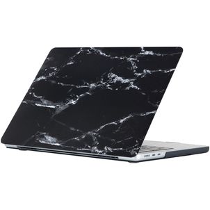 Mobigear Marble MacBook Air 15 Pouces (2023-2026) Coque - Noir - Model A2941 / A3114 / A3241 / A3448