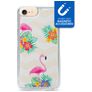My Style Magneta Coque iPhone 7 Plus Coque arrière en TPU Souple - Flamingo