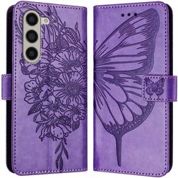 Mobigear Butterfly Housse Samsung Galaxy Z Fold 6 Etui Porte-Monnaie - Violet