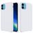 Mobigear Rubber Touch Coque iPhone 11 Coque arrière en Silicone - Blanc