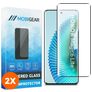 Mobigear Premium HONOR Magic 6 Lite Verre trempé Protection d'écran - Compatible Coque - Noir (Lot de 2)