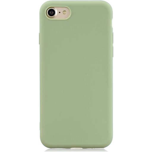 Mobigear Colors Coque iPhone SE (2022) Coque arrière en TPU Souple - Vert