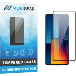 Mobigear Premium POCO M6 Pro Verre trempé Protection d'écran - Compatible coque - Noir