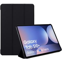 Mobiparts Tri Fold Coque Samsung Galaxy Tab S10 Plus Etui - Noir