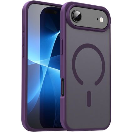 Mobigear Shockproof Coque iPhone Air MagSafe Coque arrière Rigide - Crystal Purple