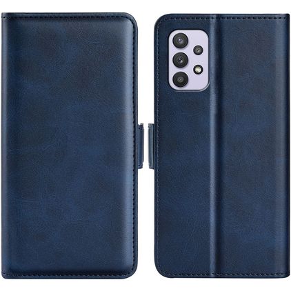 Mobigear Slim Magnet Housse Samsung Galaxy A53 Etui Porte-Monnaie - Dark Blue