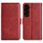 Mobigear Slim Magnet Housse Samsung Galaxy S23 FE Etui Porte-Monnaie - Rouge