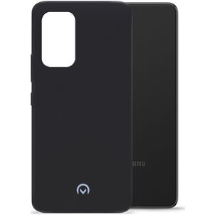 Mobilize Rubber Gelly Coque Samsung Galaxy A53 Coque arrière en TPU Souple - Matt Black