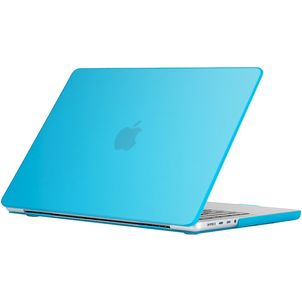 Mobigear Glossy MacBook Pro 14 Pouces (2021-2026) Coque - Bleu - Model A2442 / A2779 / A2918 / A2992 / A3401 / A3112 / A3434 / A3427 / A3426