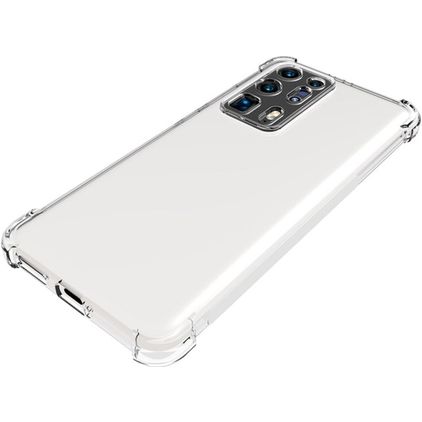 Mobigear Cushion Coque Transparente Huawei P40 Pro Plus Coque arrière en TPU Souple Anti-Chocs - Transparent