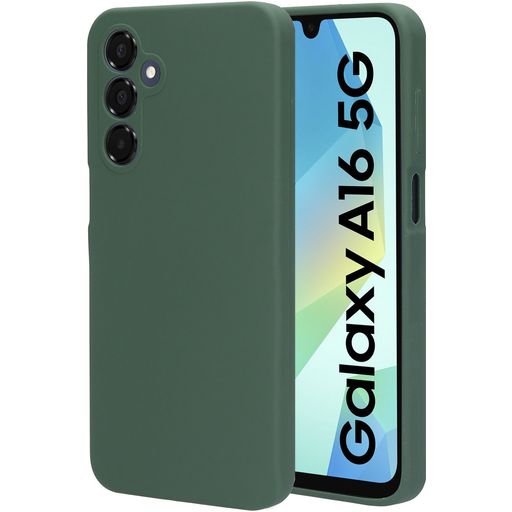 Mobiparts Coque Samsung Galaxy A16 Coque arrière en Silicone - Forest Green