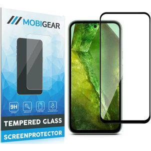 Mobigear Premium Google Pixel 8a Verre trempé Protection d'écran - Compatible Coque - Noir