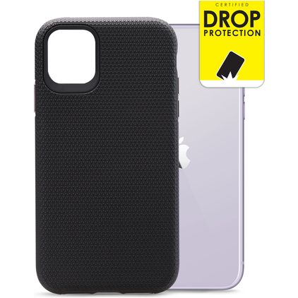 My Style Tough Coque iPhone 11 Coque arrière Rigide Anti-Chocs - Noir