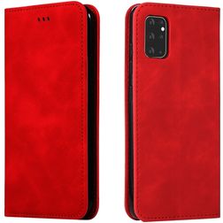 Mobigear Retro Slim Samsung Galaxy S20 Plus Étui Portefeuille - Rouge