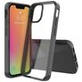 Mobigear Crystal Coque iPhone 13 Mini Coque arrière Rigide - Noir