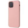 Mobigear Rubber Touch Coque iPhone 12 Coque arrière en Silicone - Rose