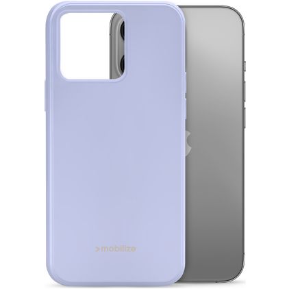 Mobilize Rubber Gelly iPhone 13 Pro TPU souple Coque arrière - Pastel Purple