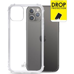 My Style Protective Flex Coque Transparente iPhone 11 Pro Coque arrière en TPU Souple Anti-Chocs - Transparent