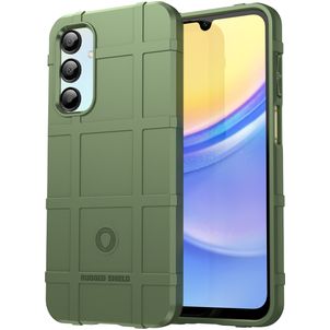 Mobigear Rugged Shield Coque Samsung Galaxy A16 Coque arrière en TPU Souple Anti-Chocs - Vert