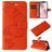 Mobigear Butterfly Housse iPhone 17e Etui Porte-Monnaie - Orange