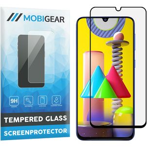 Mobigear Premium Samsung Galaxy M31 Verre trempé Protection d'écran - Compatible Coque - Noir