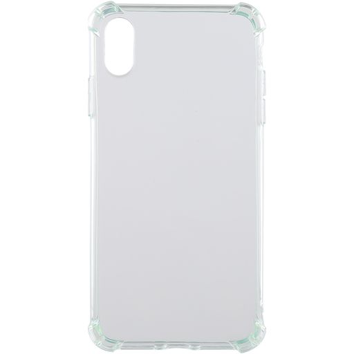 Mobigear Cushion Coque iPhone XR Coque arrière en TPU Souple Anti-Chocs - Vert