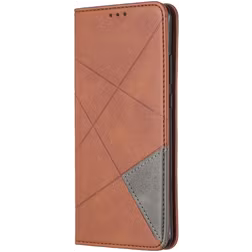 Mobigear Rhombus Slim Housse Huawei P40 Pro Etui - Marron