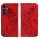 Mobigear Butterfly Housse Samsung Galaxy S26 FE Etui Porte-Monnaie - Rouge