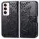 Mobigear Butterfly Housse OPPO Reno 12 Pro Etui Porte-Monnaie - Noir