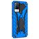 Mobigear Armor Stand Coque Vivo V21 Coque arrière Rigide Anti-Chocs avec Support Amovible - Bleu