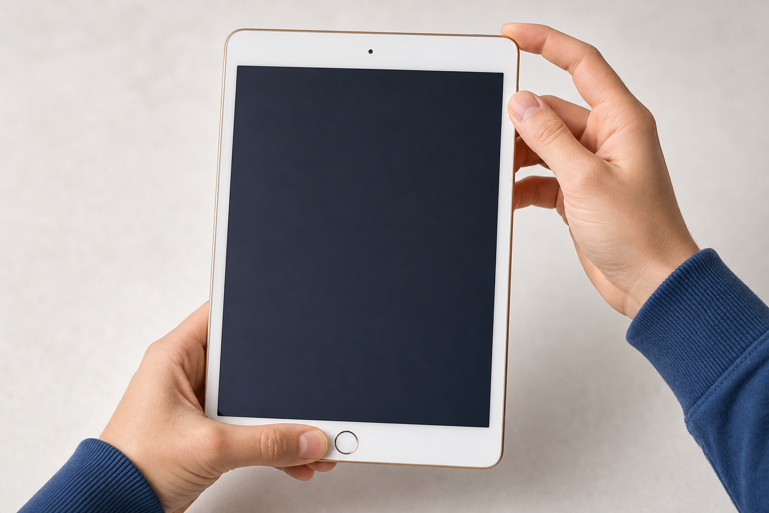 Faire une capture d'écran : iPad avec bouton principal