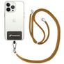Mobigear Lanyard - Cordon de téléphone universel ajustable - Marron