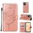Mobigear Butterfly Housse Realme C31 Etui Porte-Monnaie - Rose doré