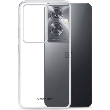 Mobilize Gelly Coque Transparente OnePlus Nord N30 SE Coque arrière en TPU Souple - Transparent
