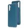 Mobiparts Coque Samsung Galaxy A13 4G Coque arrière en Silicone - Blueberry Blue
