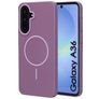 Mobiparts Slim Line Coque Samsung Galaxy A36 MagSafe Coque arrière Rigide - Imperial Purple