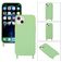 Mobigear Lanyard iPhone 14 Coque avec cordon en Silicone - Vert