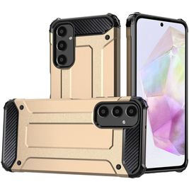 Mobigear Outdoor Coque Samsung Galaxy A16 Coque arrière Rigide Anti-Chocs - Or