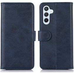 Mobigear Wallet Housse Samsung Galaxy A56 Etui Porte-Monnaie - Bleu