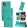 Mobigear Sunflower Housse Realme Narzo 50 4G Etui Porte-Monnaie - Vert