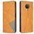 Mobigear Rhombus Slim Housse Nokia G10 Etui - Cognac