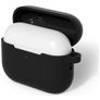Mobigear Colors Coque Apple AirPods Pro 3 en Silicone Souple - Noir