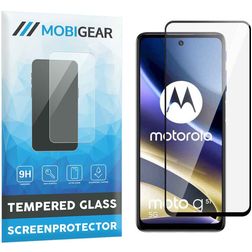 Mobigear Premium Motorola Moto G51 5G Verre trempé Protection d'écran - Compatible coque - Noir