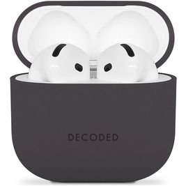 Decoded Coque Apple AirPods 4 en Silicone Souple - Noir