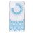 Mobigear Design Coque iPhone 12 Pro Max Coque arrière en TPU Souple - Mandala Blue