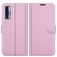 Mobigear Classic Housse TCL 20 5G Etui Porte-Monnaie - Rose